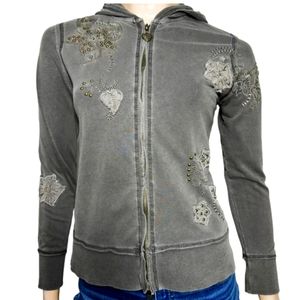 Vertigo women's embroidered hoodie